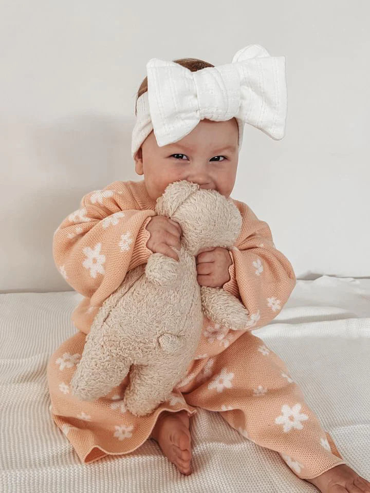 Blossom & Pear Posy Knit 2 Piece Set Long Sleeve