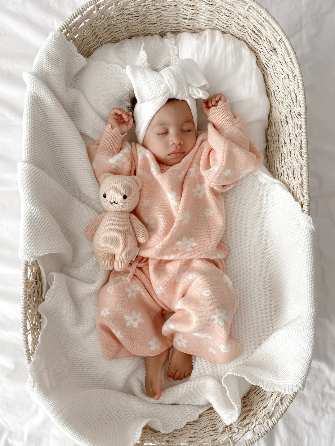 Blossom & Pear Posy Knit 2 Piece Set Long Sleeve