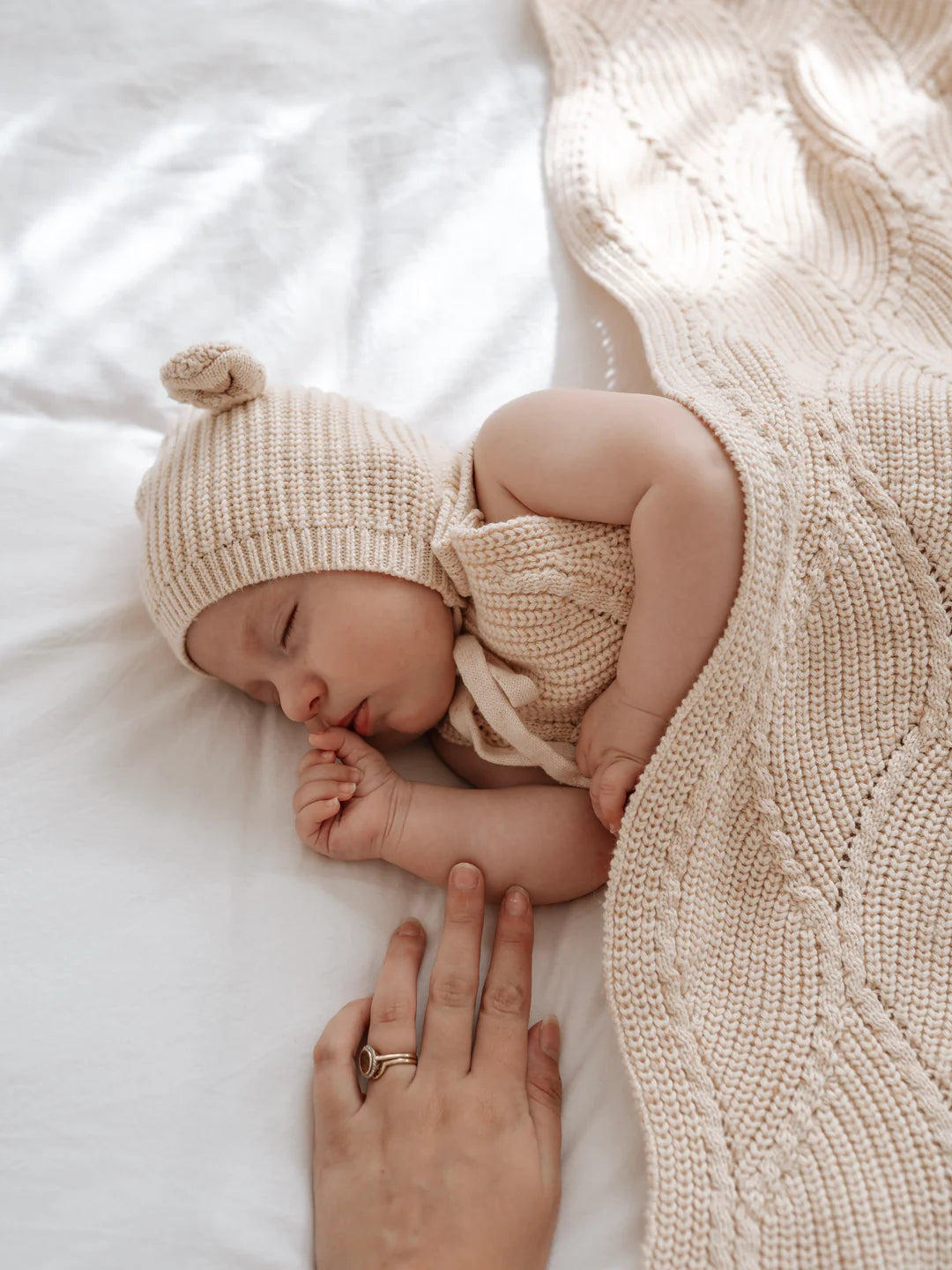 Ziggy Lou Blanket Biscotti Fleck