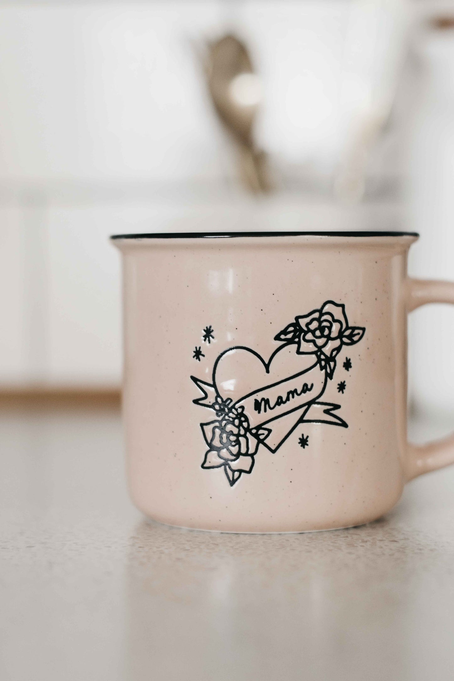 Bencer & Hazelnut Mama Heart Mug