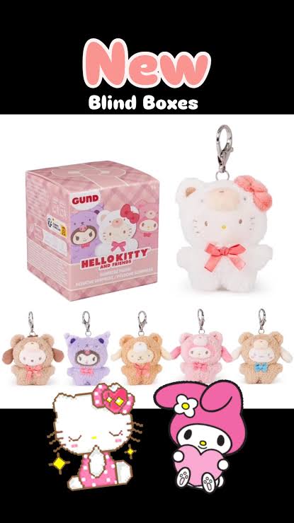 Hello Kitty Blind Box Surprise Cafe Latte Plush