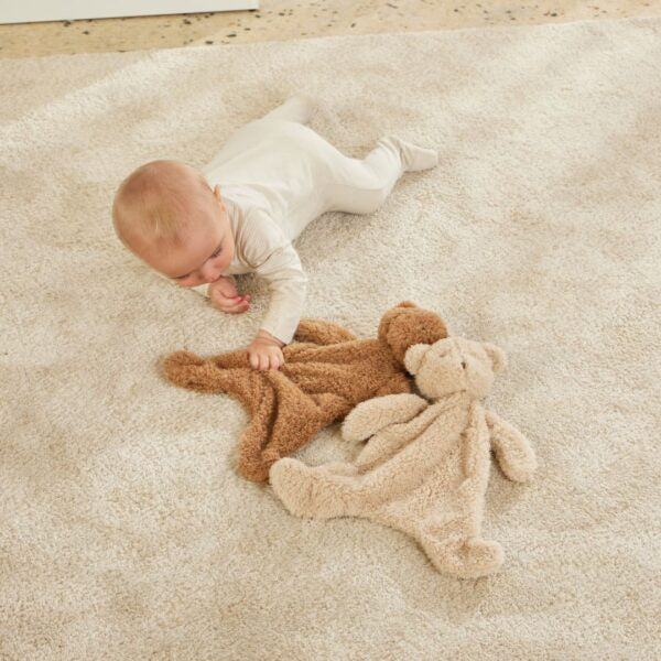 Jiggle & Giggle Cuddly Bear Comforter Cream