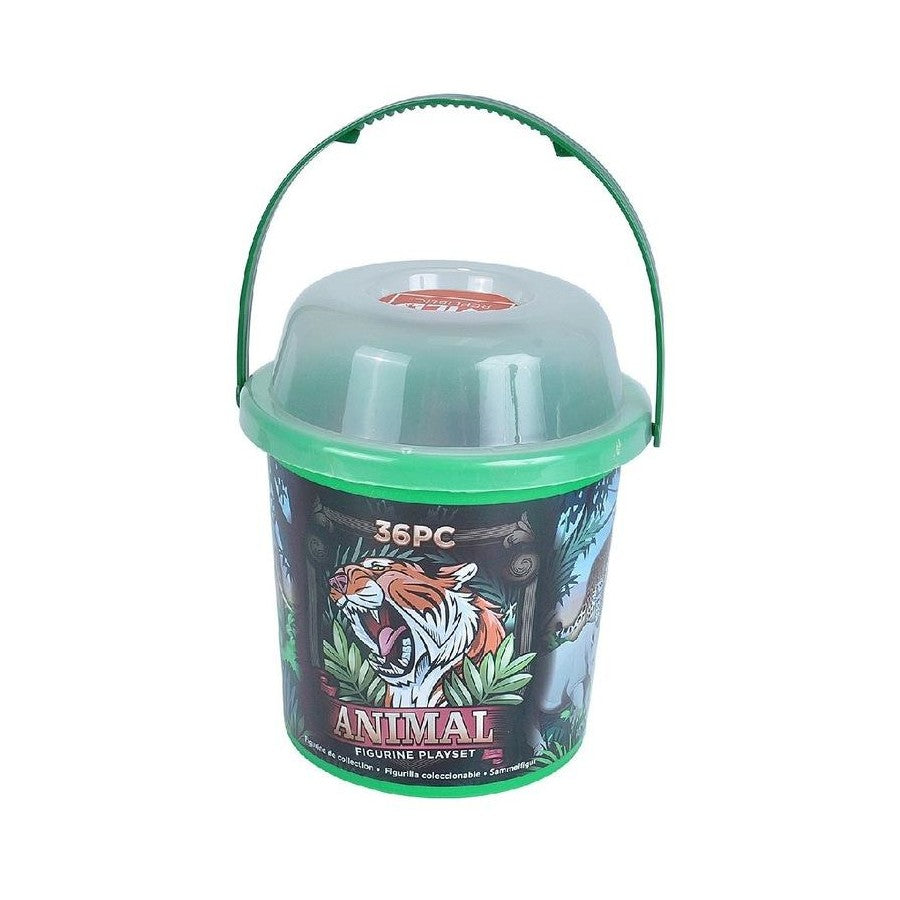 Wild Republic Adventure 36 Piece Bucket Set Animals