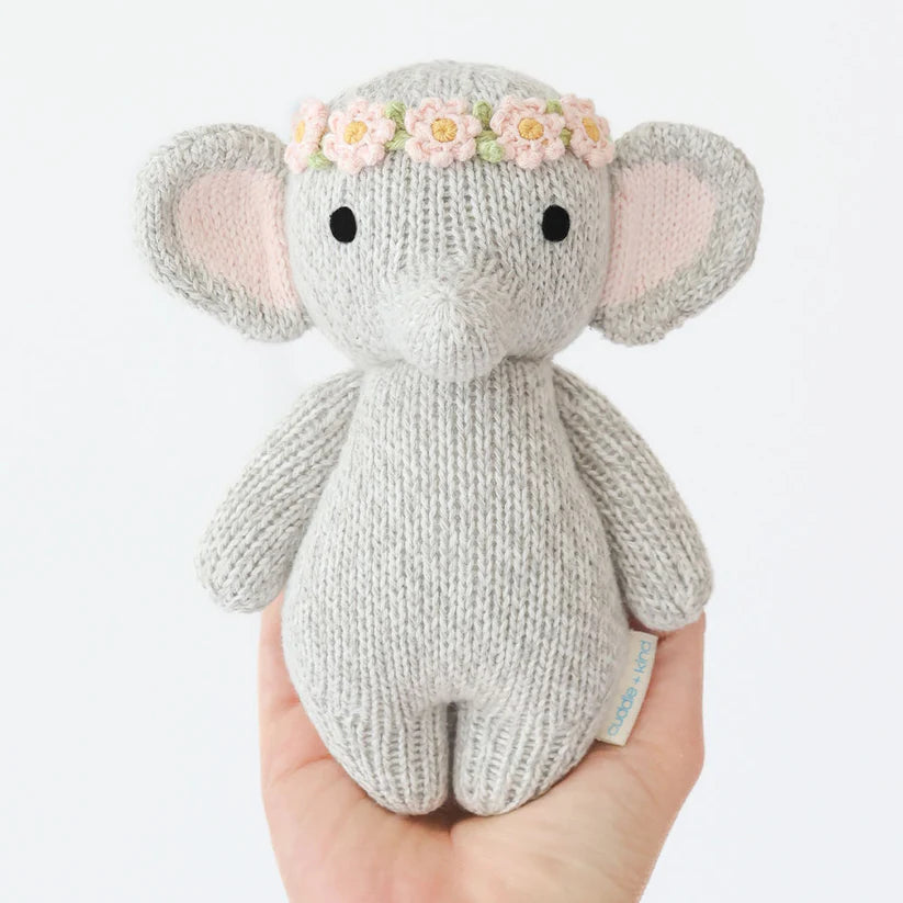 Cuddle + Kind Baby Elephant Blush Floral