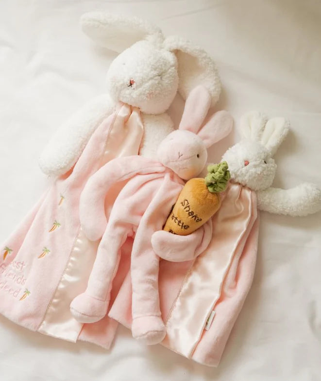 Bunnies By The Bay Bloom Buddy Blanket 40cm Pink