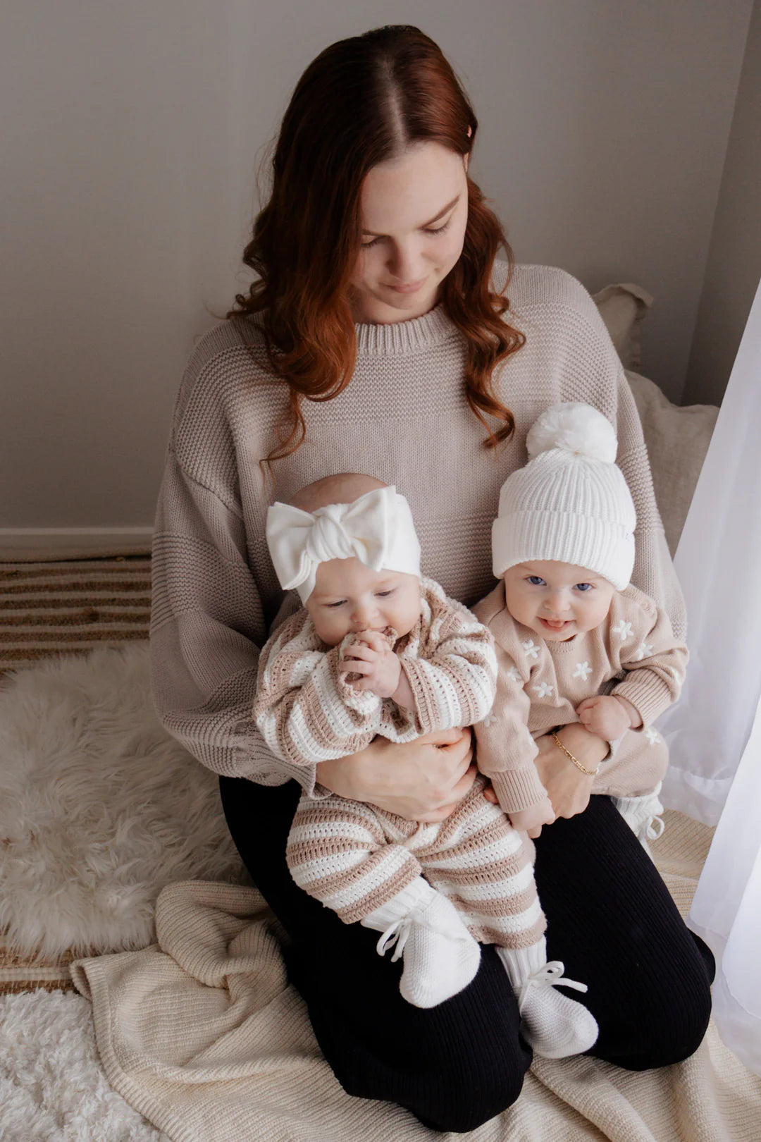 Ziggy Lou Beanie Milk