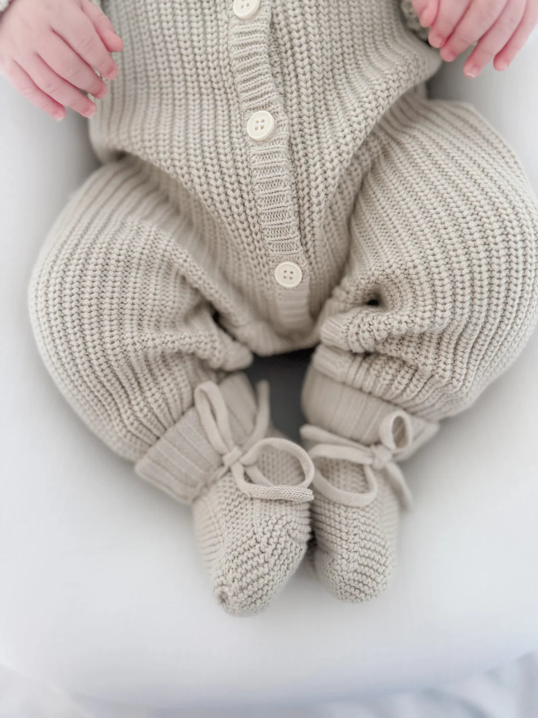 Ziggy Lou Classic Knit Romper Moss