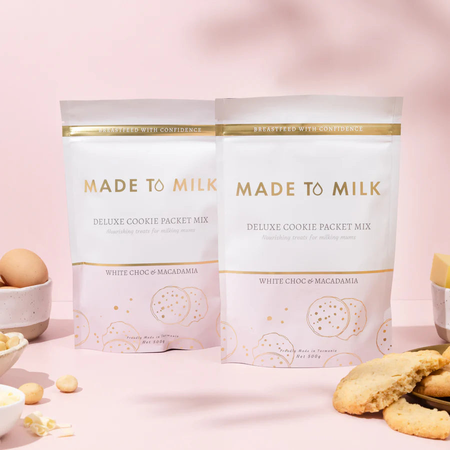 Made To Milk White Chocolate & Macadamia Cookie Packet Mix