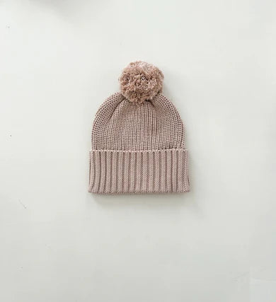 Petite + Co Cuff Beanie Teddy Brown