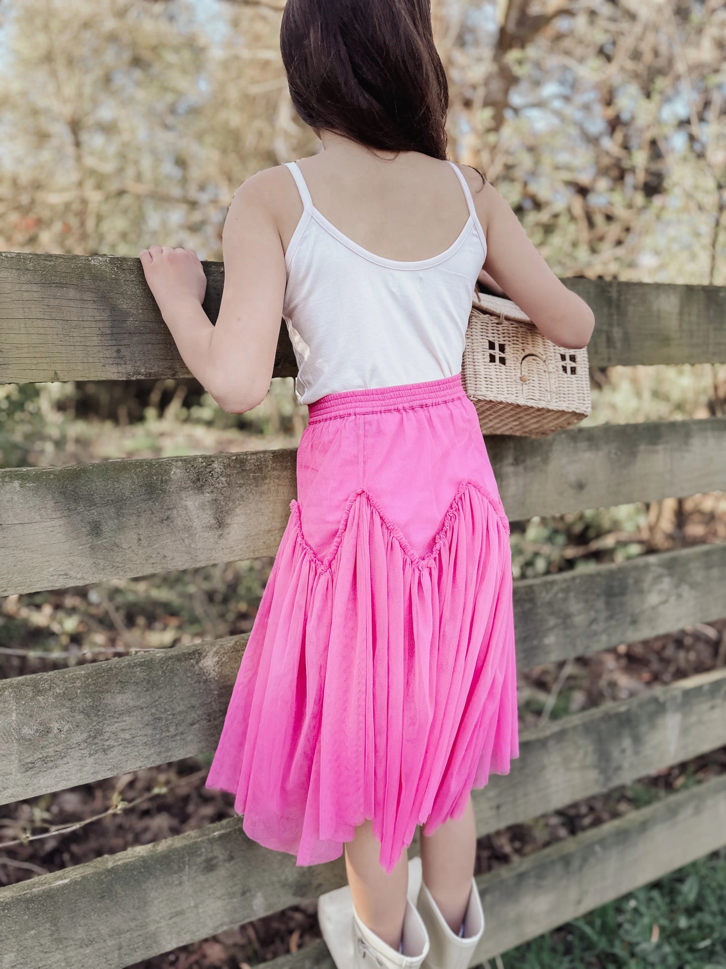 Peggy Harper Skirt Phlox Pink
