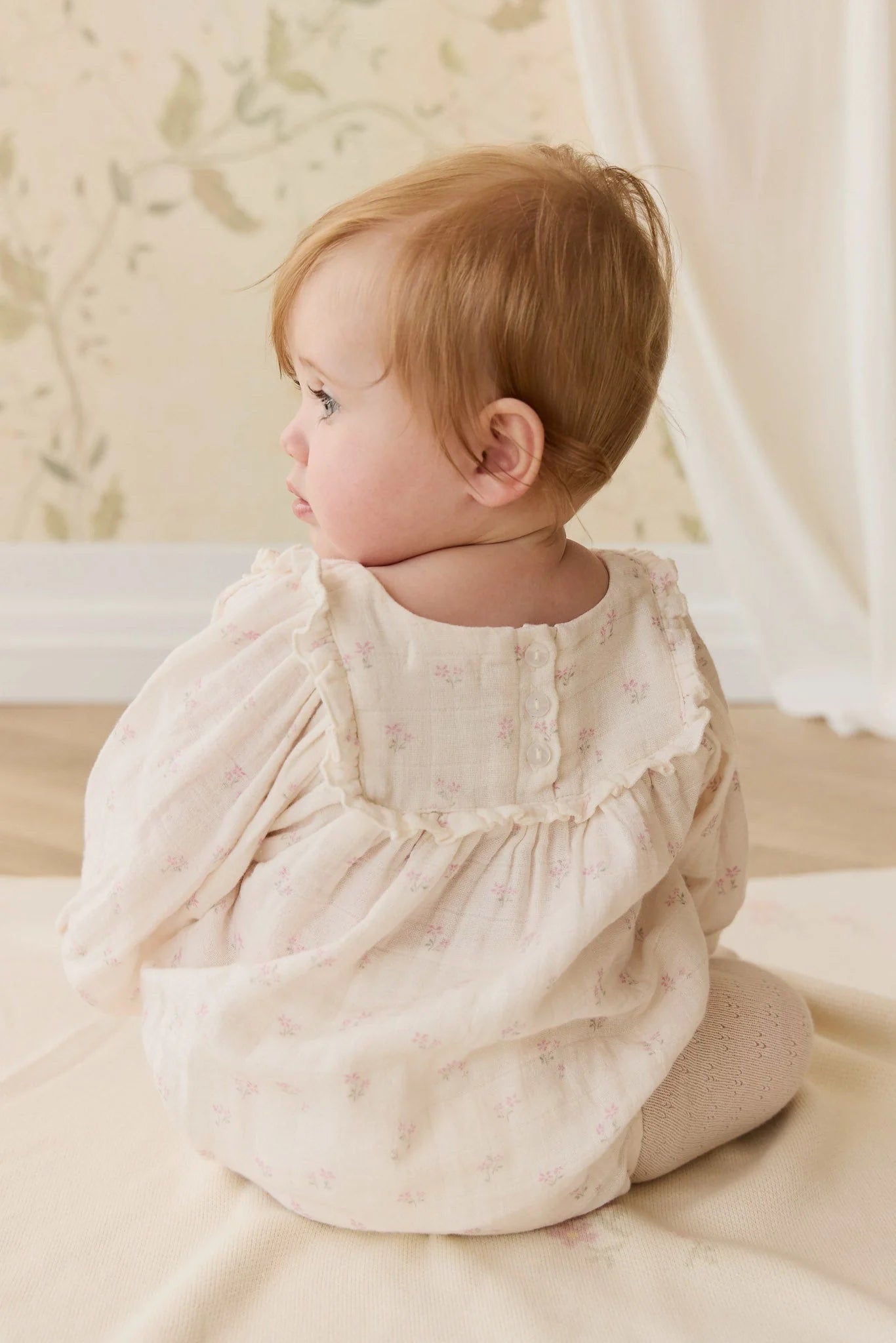 Jamie Kay Muslin Frances Playsuit Pauline Pink