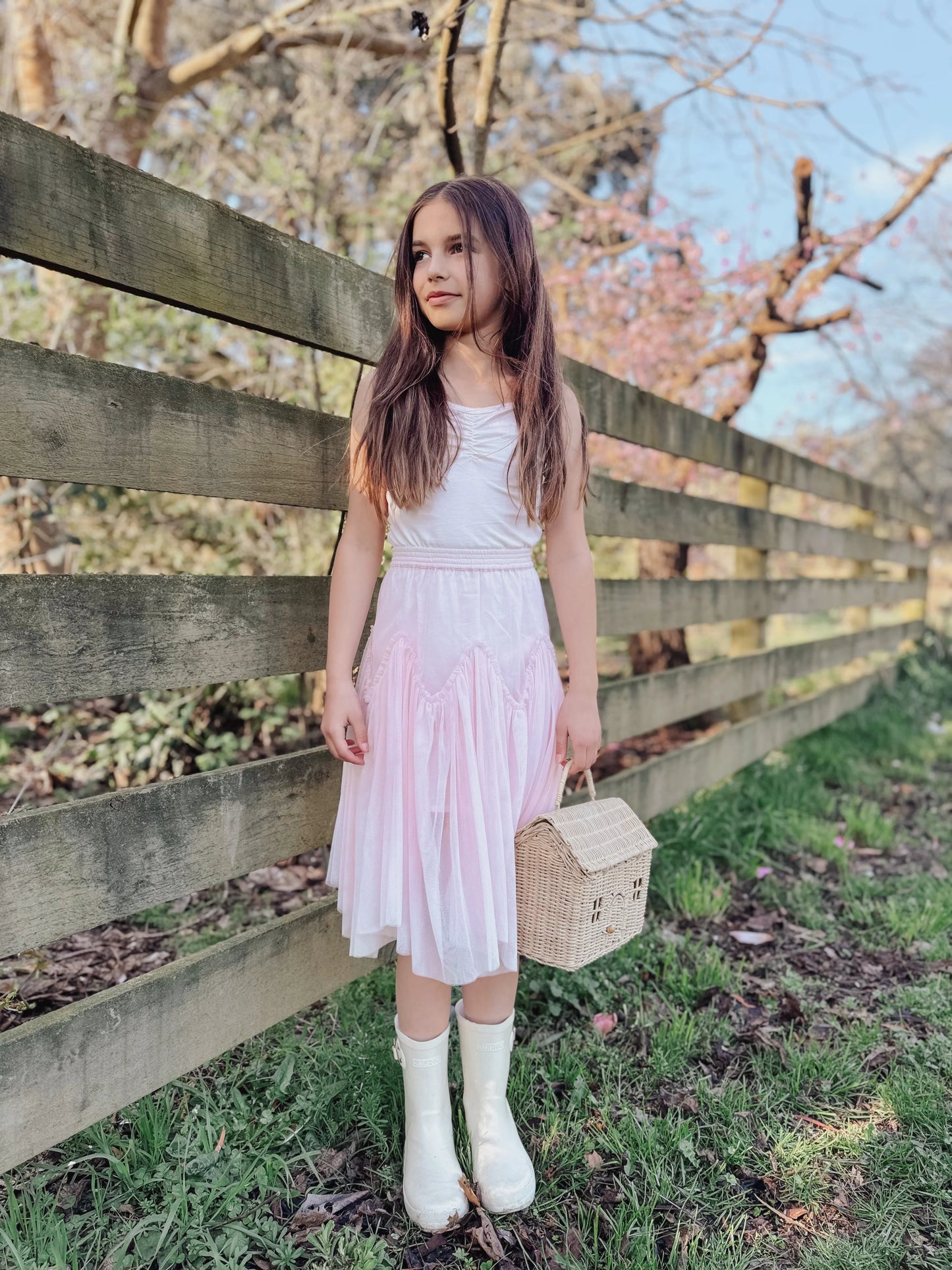 Peggy Harper Skirt Primrose Pink
