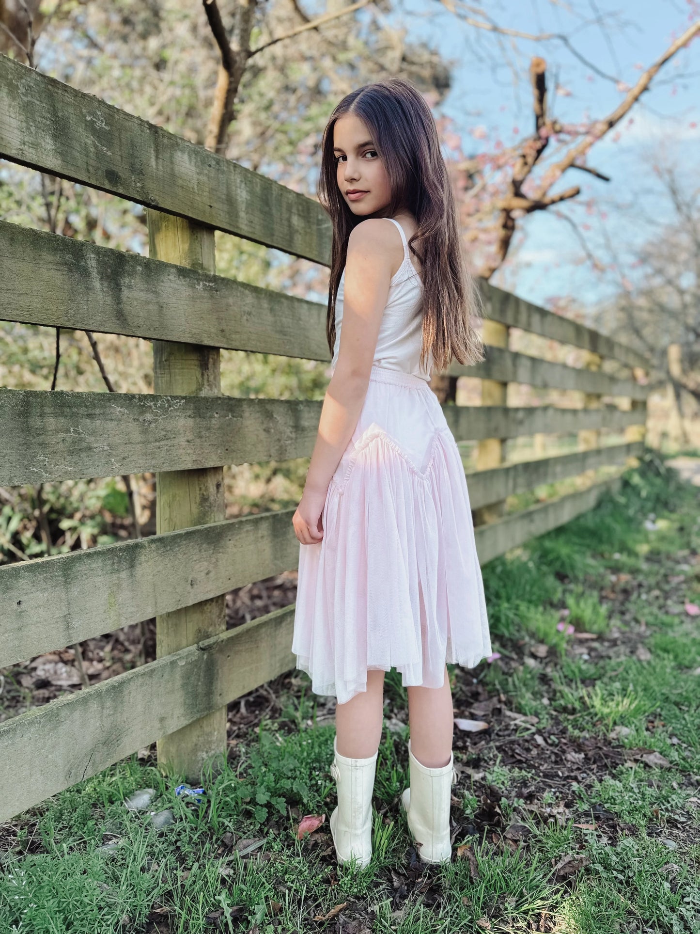 Peggy Harper Skirt Primrose Pink