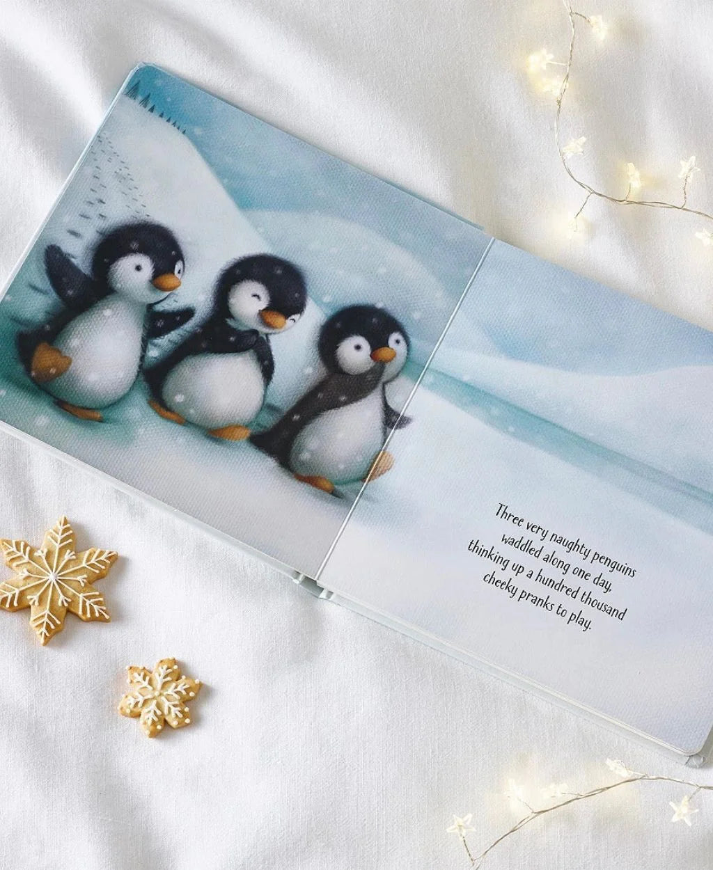 Jellycat Naughty Penguins Book