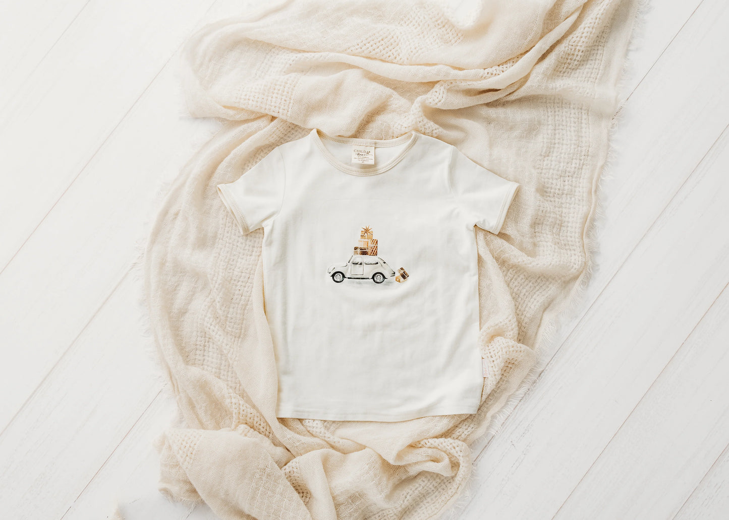 Child of Mine Beetle Presents Xmas Tee