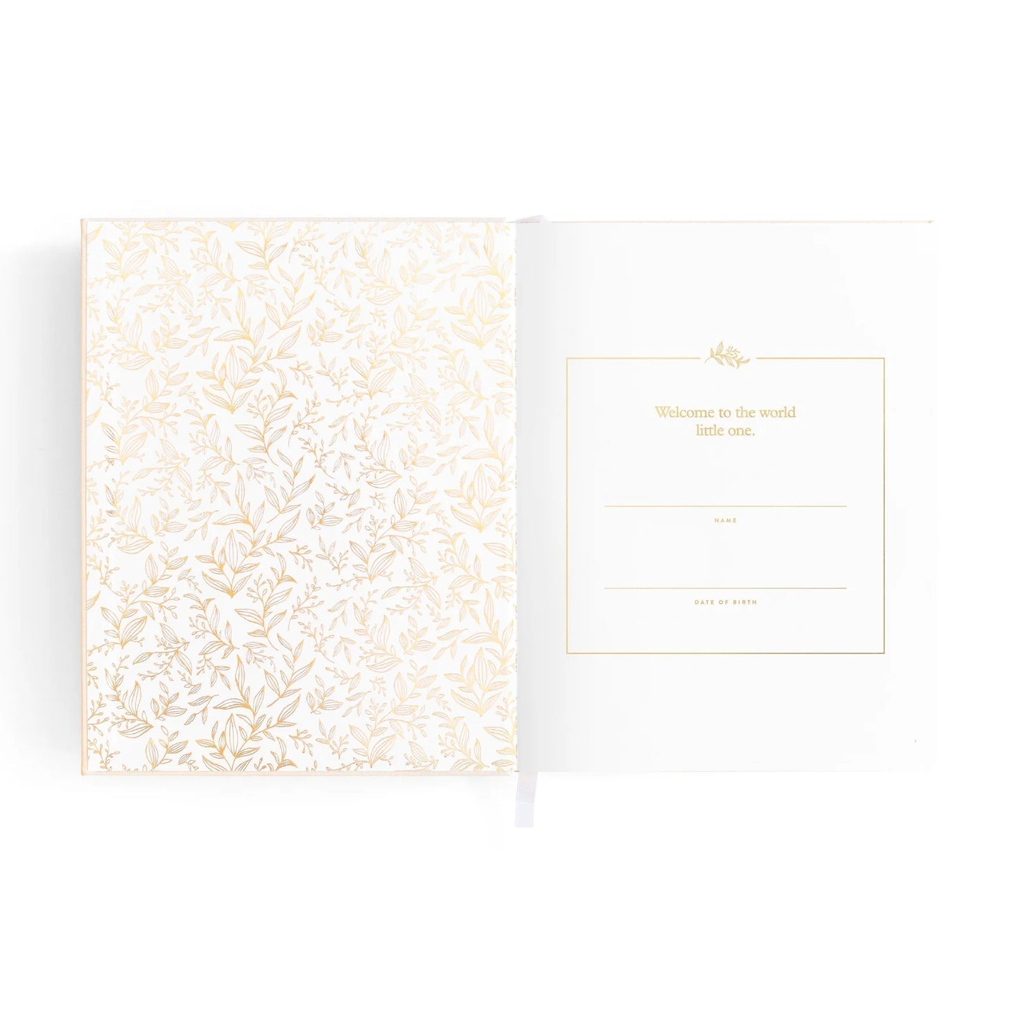 Fox & Follow Mini Baby Book Oatmeal