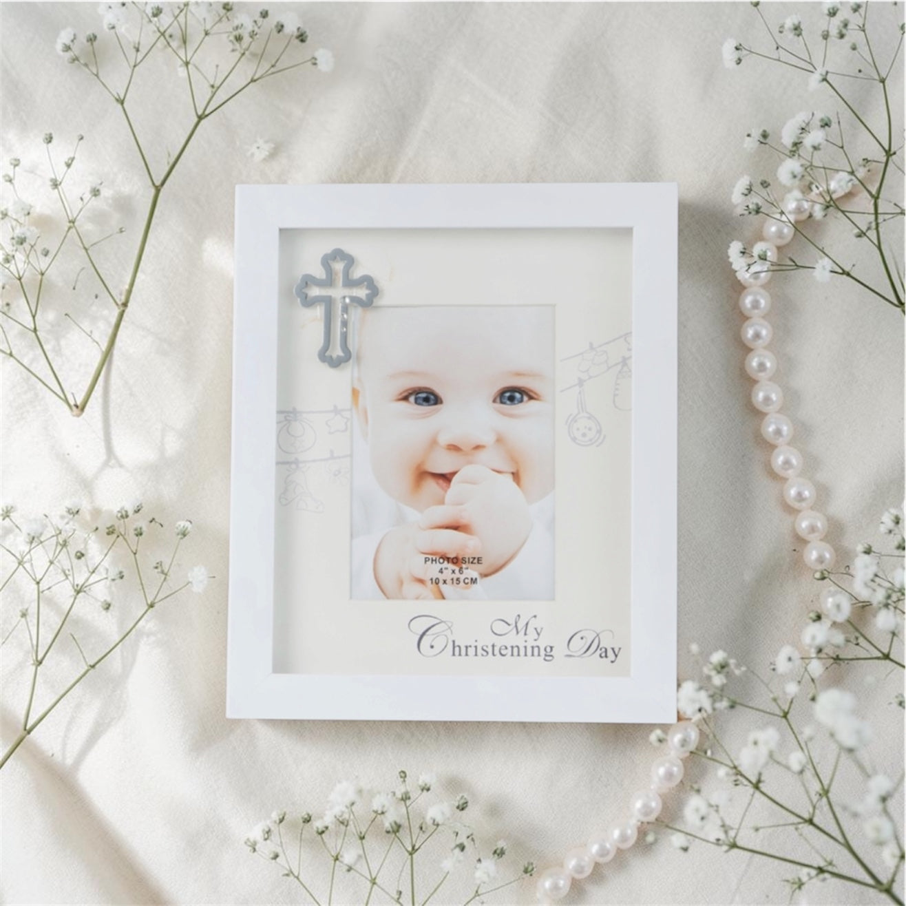 Russell Collection My Christening Day Photo Frame