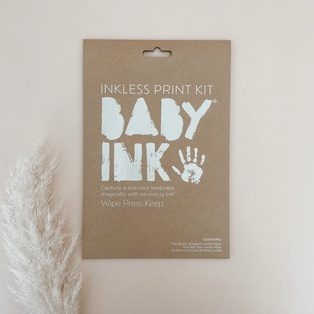 Blossom & Pear Black Ink-less Hand and Foot Print Kit