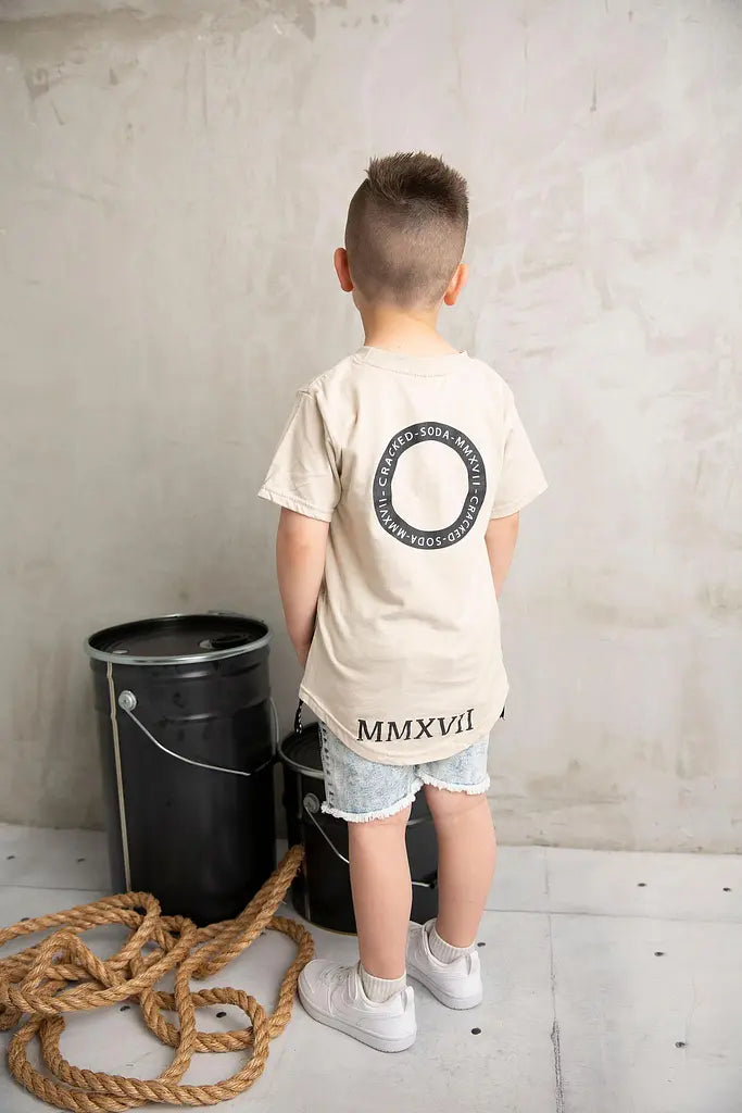 Cracked Soda Oakes Tee Oatmeal