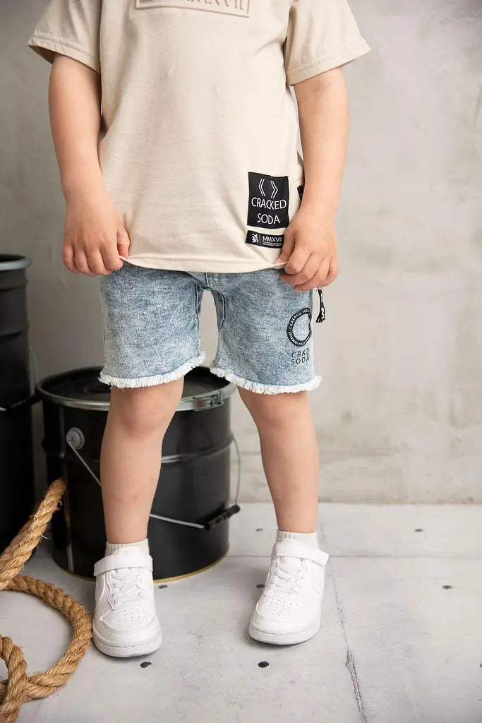 Cracked Soda Oakes Tee Oatmeal