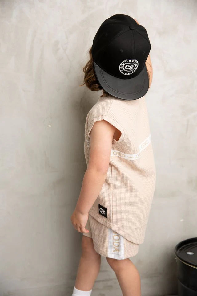 Cracked Soda Axel Tank Beige