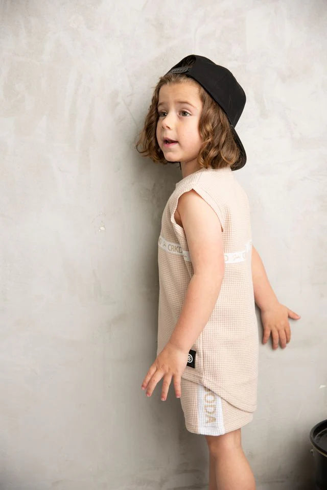 Cracked Soda Axel Tank Beige