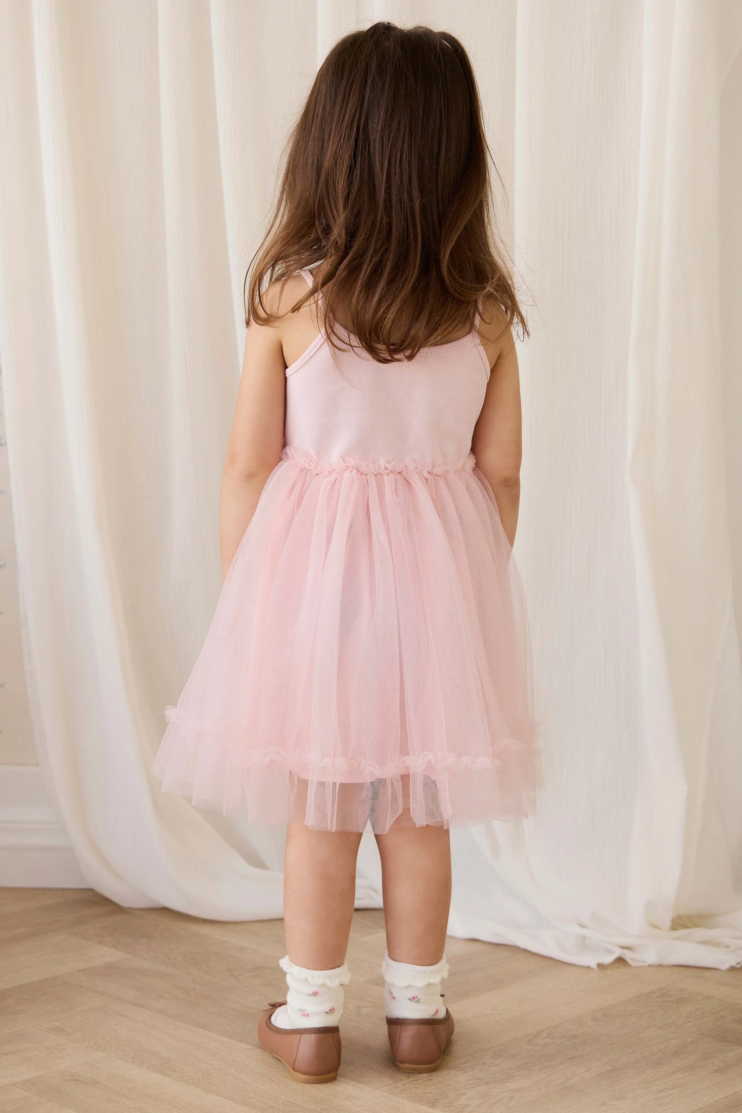 Jamie Kay Malani Tulle Dress Frosting