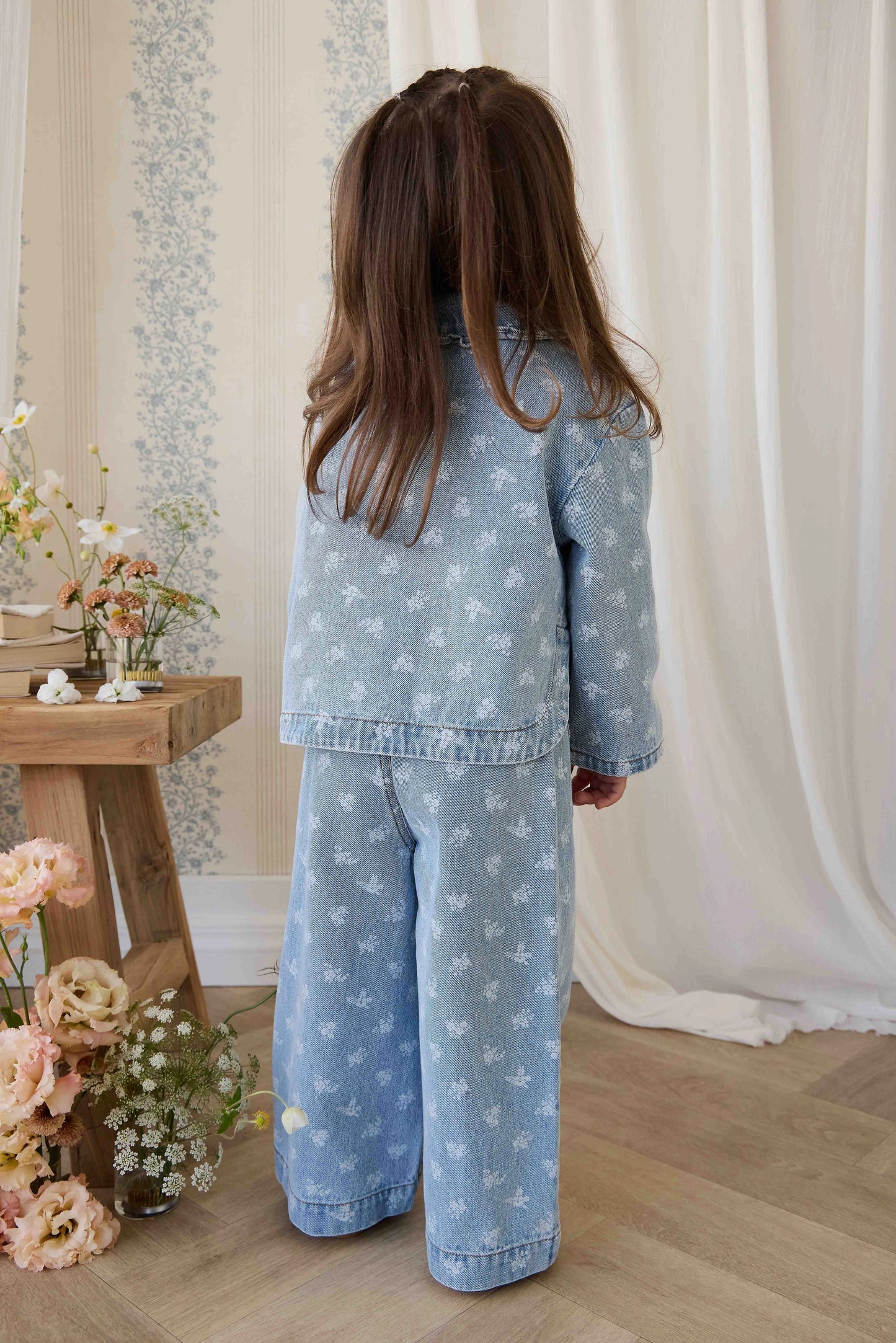 Jamie Kay Malani Jacket Tully Floral Denim