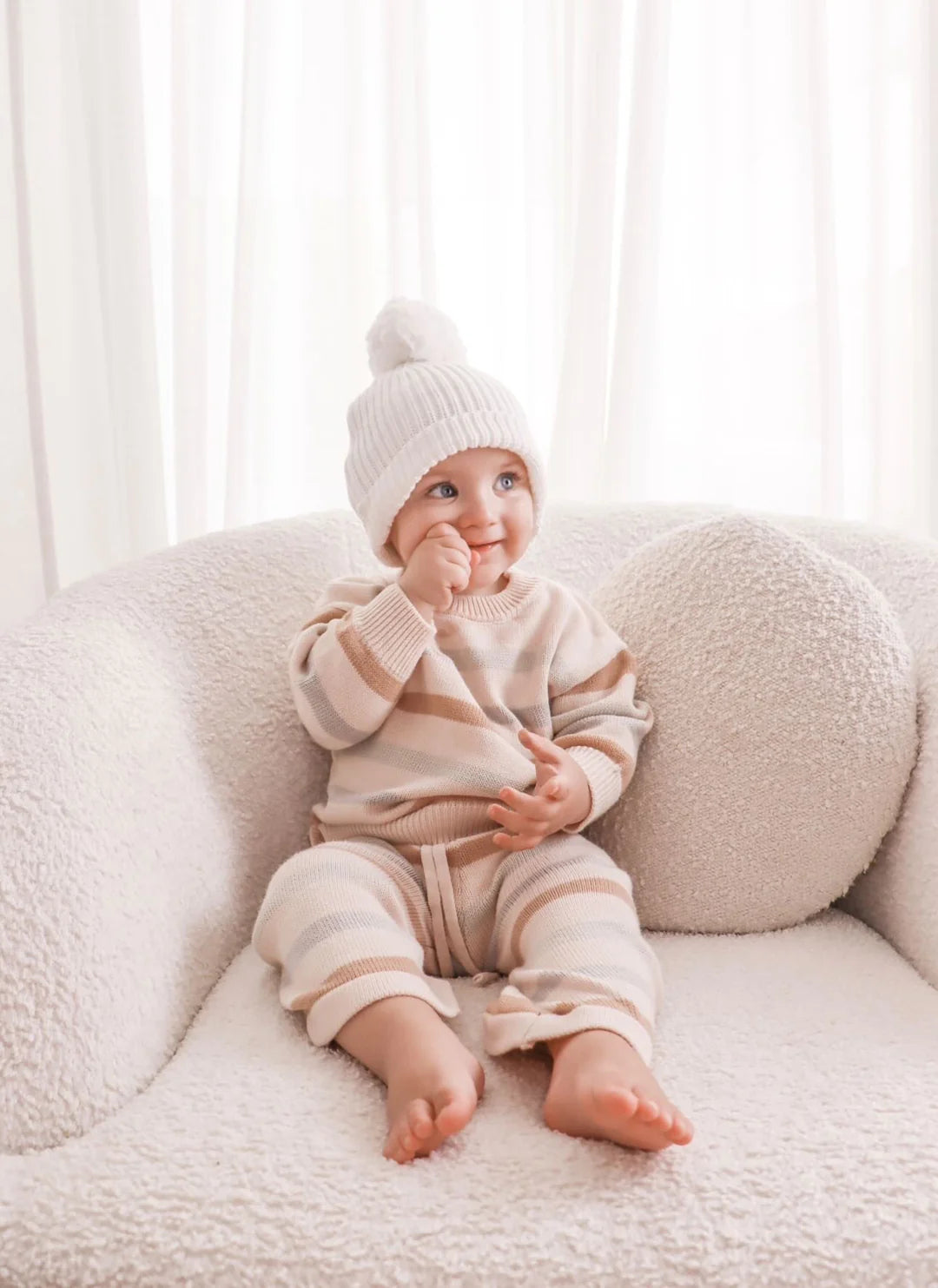Blossom & Pear Dune Knit 2 Piece Set Long Sleeve
