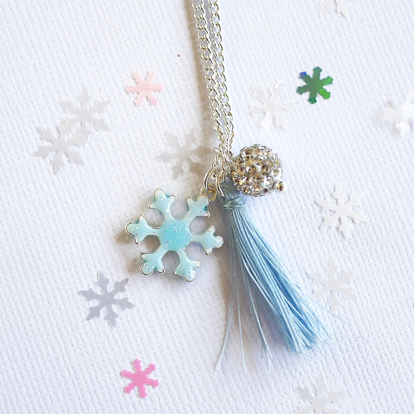 Lauren Hinkley Necklace | Frozen Snowflake