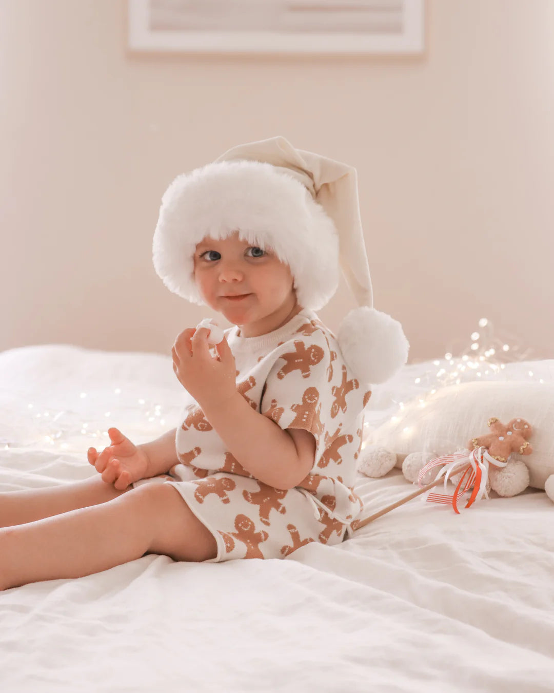 Blossom & Pear Gingerbread Knit Set Short Sleeve