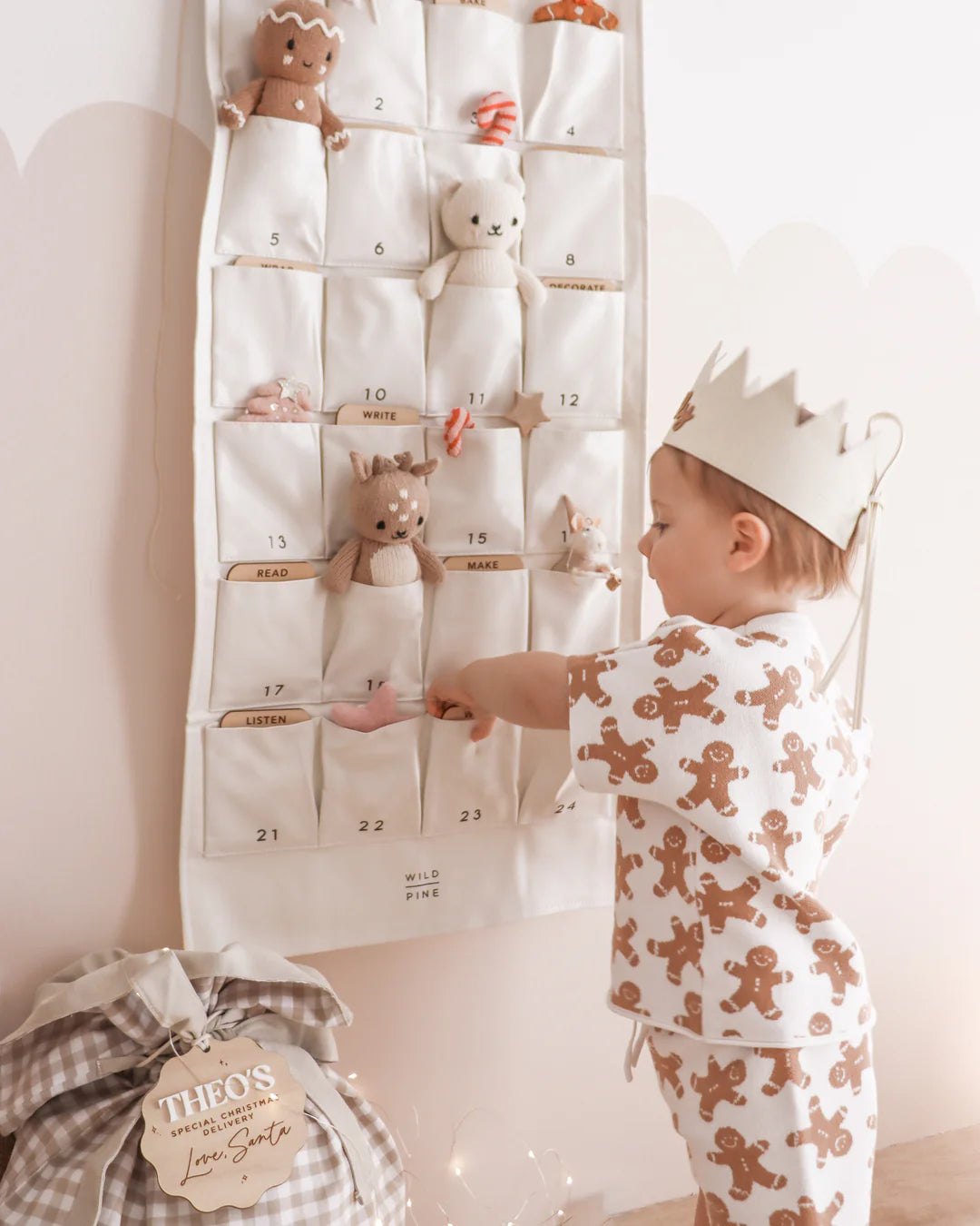 Blossom & Pear Gingerbread Knit Set Short Sleeve
