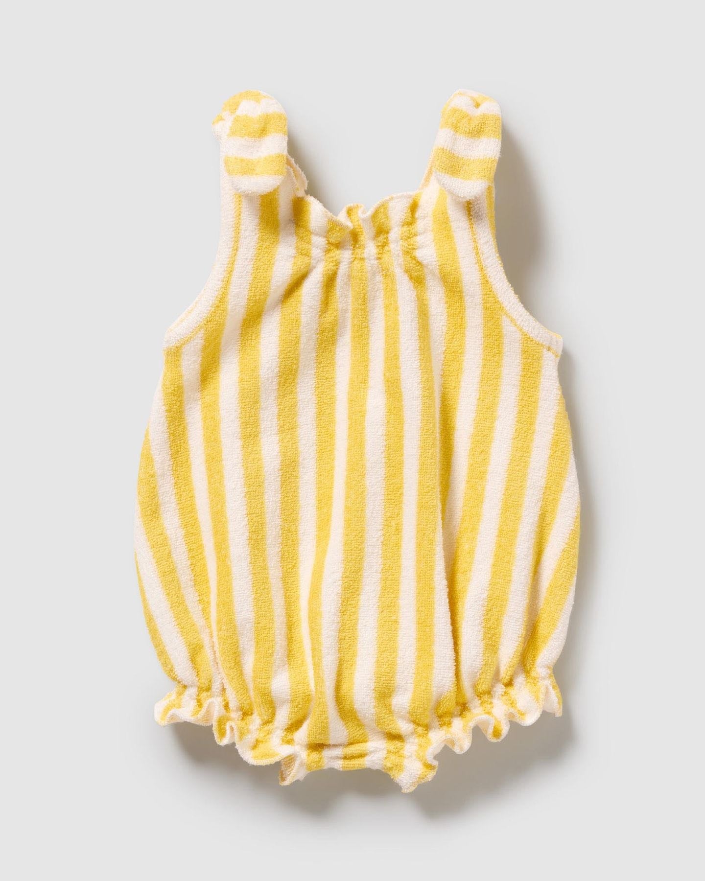 Wilson & Frenchy Honey Wave Organic Terry Tie Playsuit