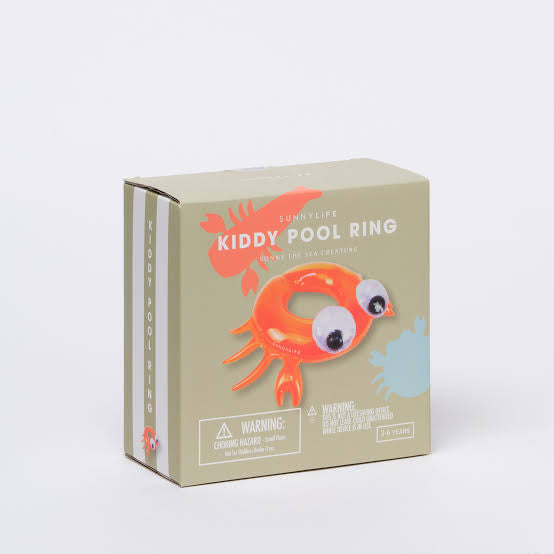 Sunnylife Kiddy Pool Ring Sonny the Crab Sea Creature