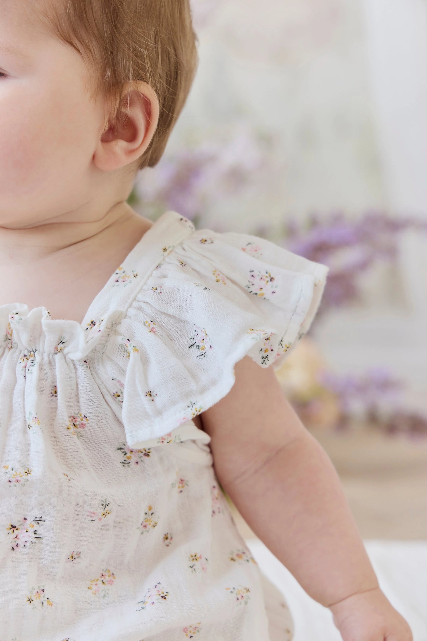 Jamie Kay Muslin Harriet Playsuit Ayla Whisper