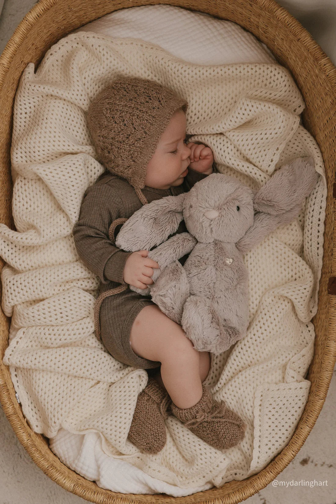 Jamie Kay Snuggle Bunnies Penelope the Bunny Beige