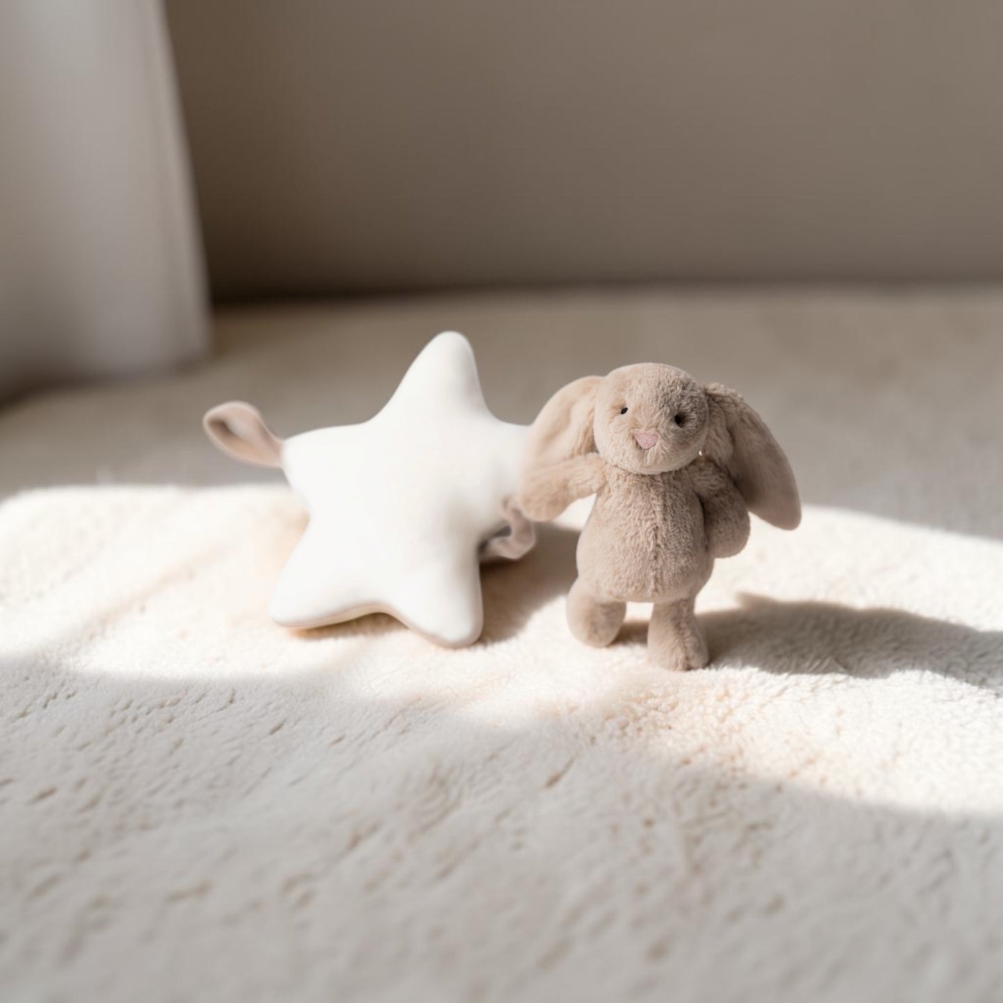 Jellycat Bashful Beige Musical Pull