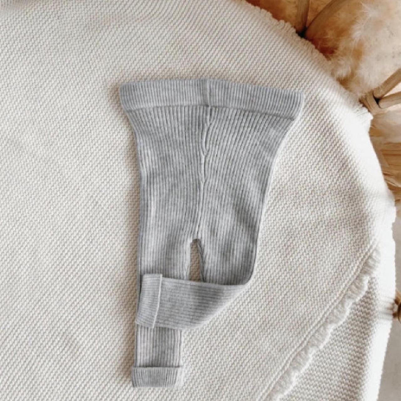 Blossom & Pear Ribbed Leggings Powder Blue