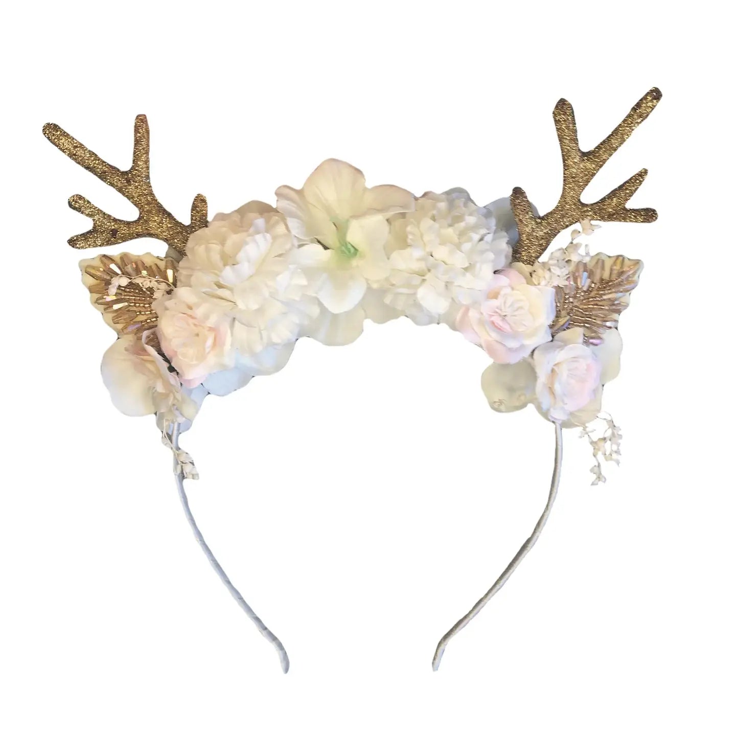 ArchNOllie Twinkle Reindeer Blossom Headband