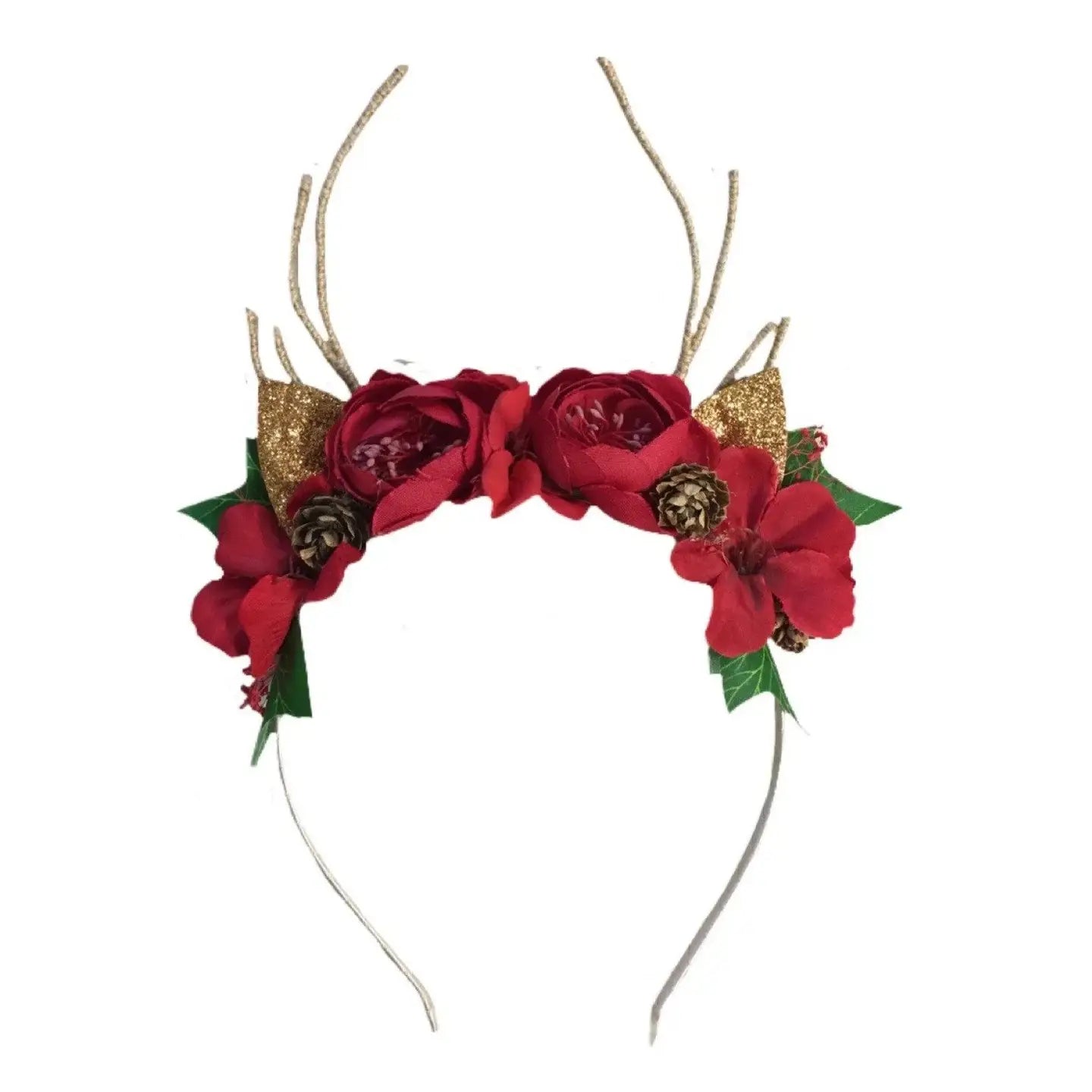 ArchNOllie Woodlands Reindeer Blossom Headband