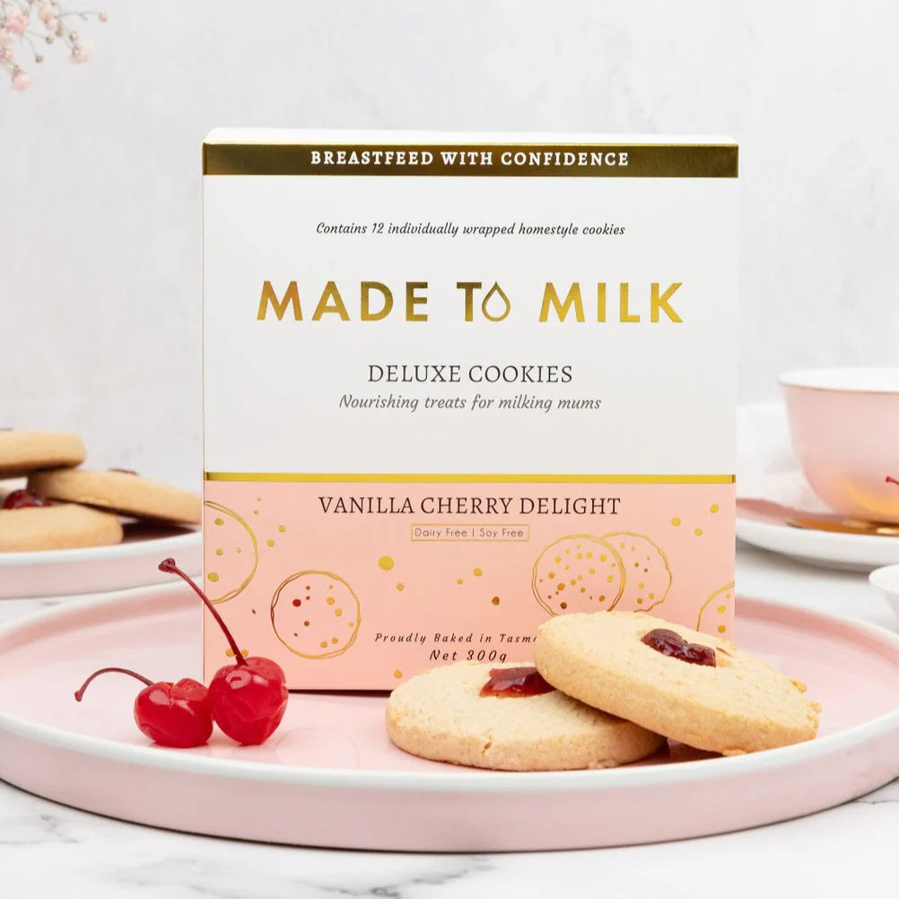 Made To Milk Vanilla Cherry Delight Lactation Cookie