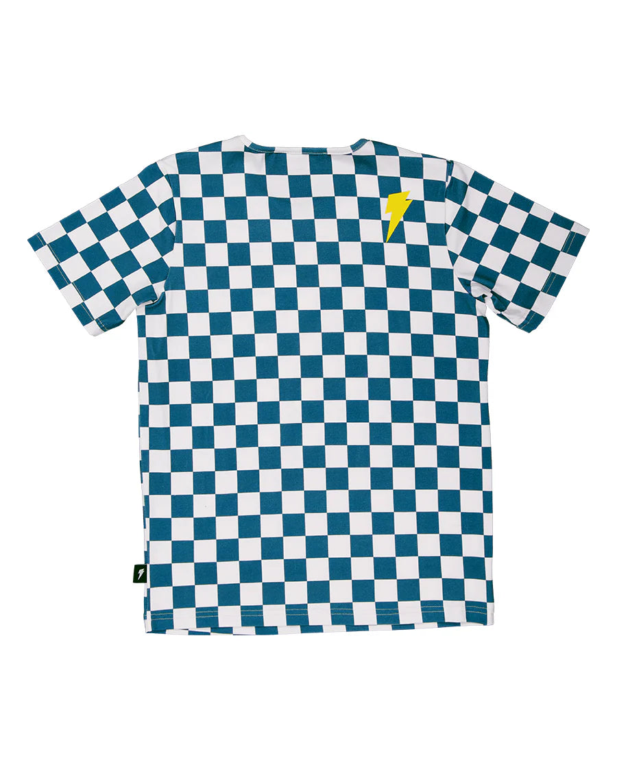 Radicool Kids Smiley Chequerboard Tee