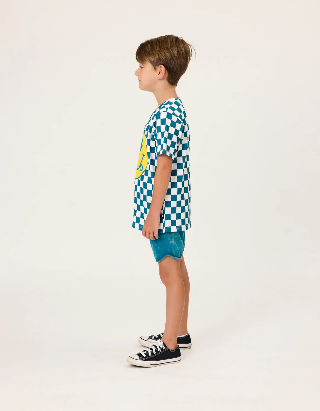 Radicool Kids Petrol Acid Wash Shorts