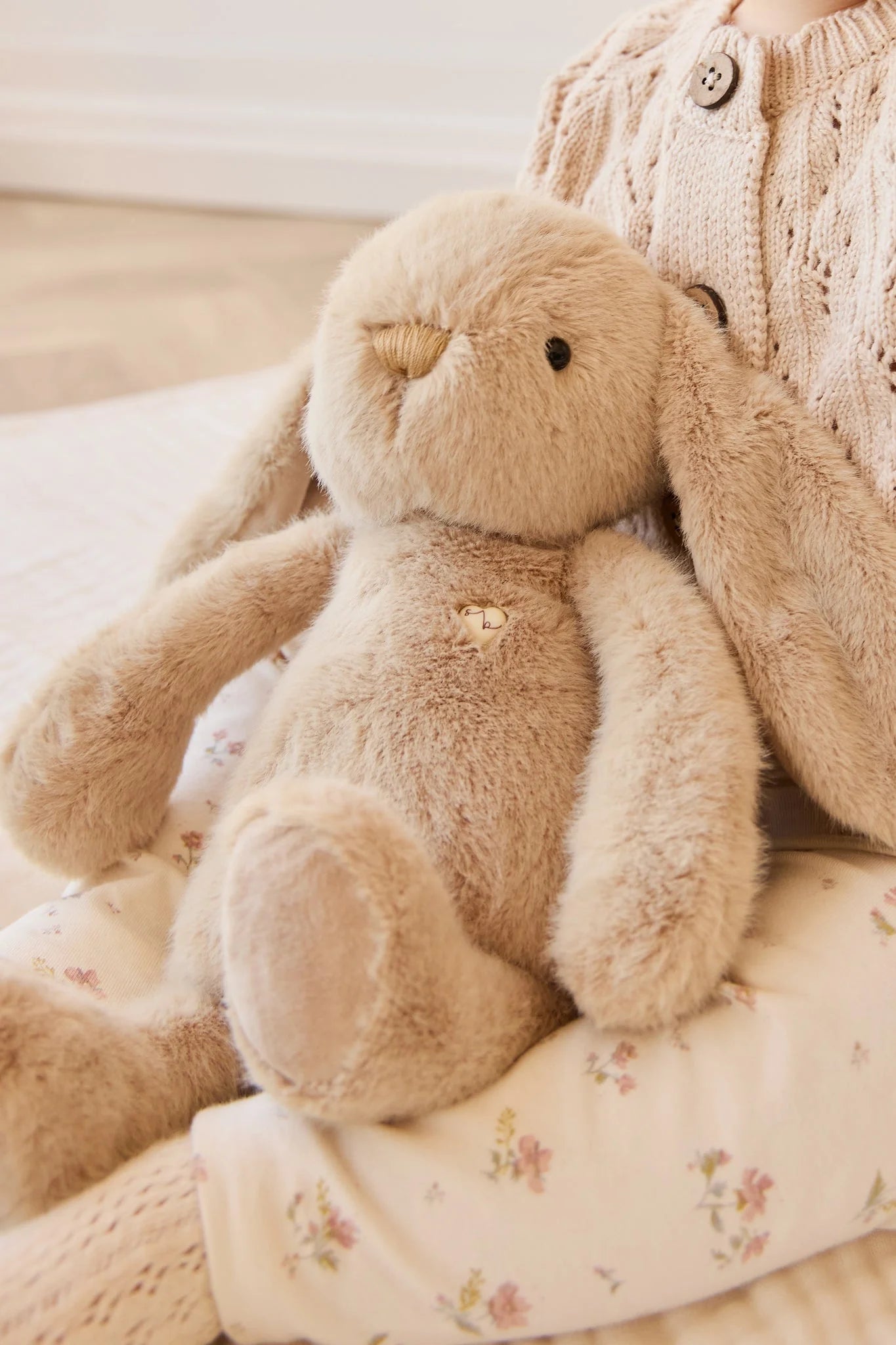 Jamie Kay Snuggle Bunnies Penelope the Bunny Caramel