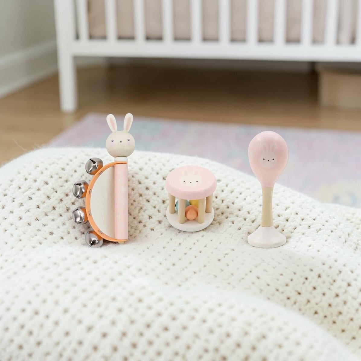 Toyslink 3 Piece Baby Musical Set Bunny