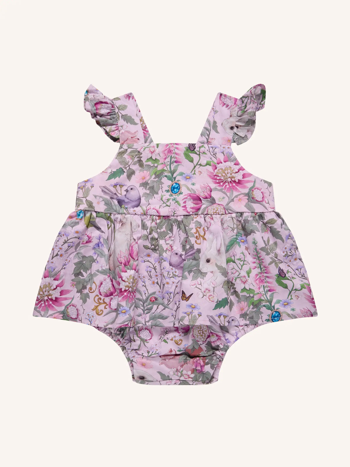 Fleur Harris ‘Heirloom Treasures’ Esme Skirt Bodysuit in Pink Multi