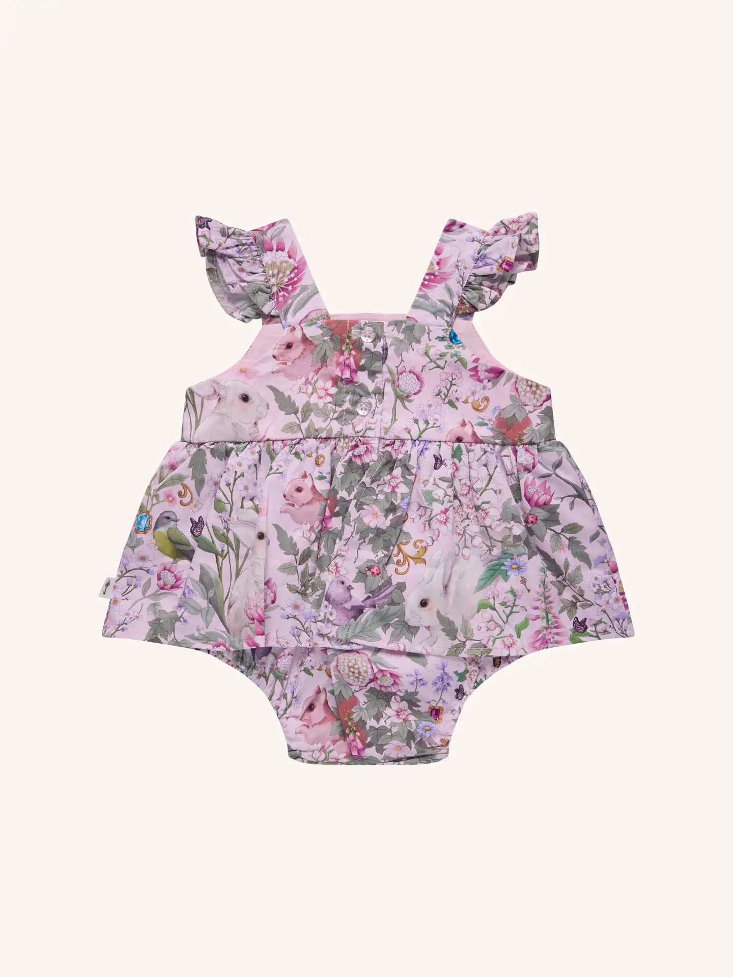 Fleur Harris Esme Skirt Bodysuit in Pink Multi