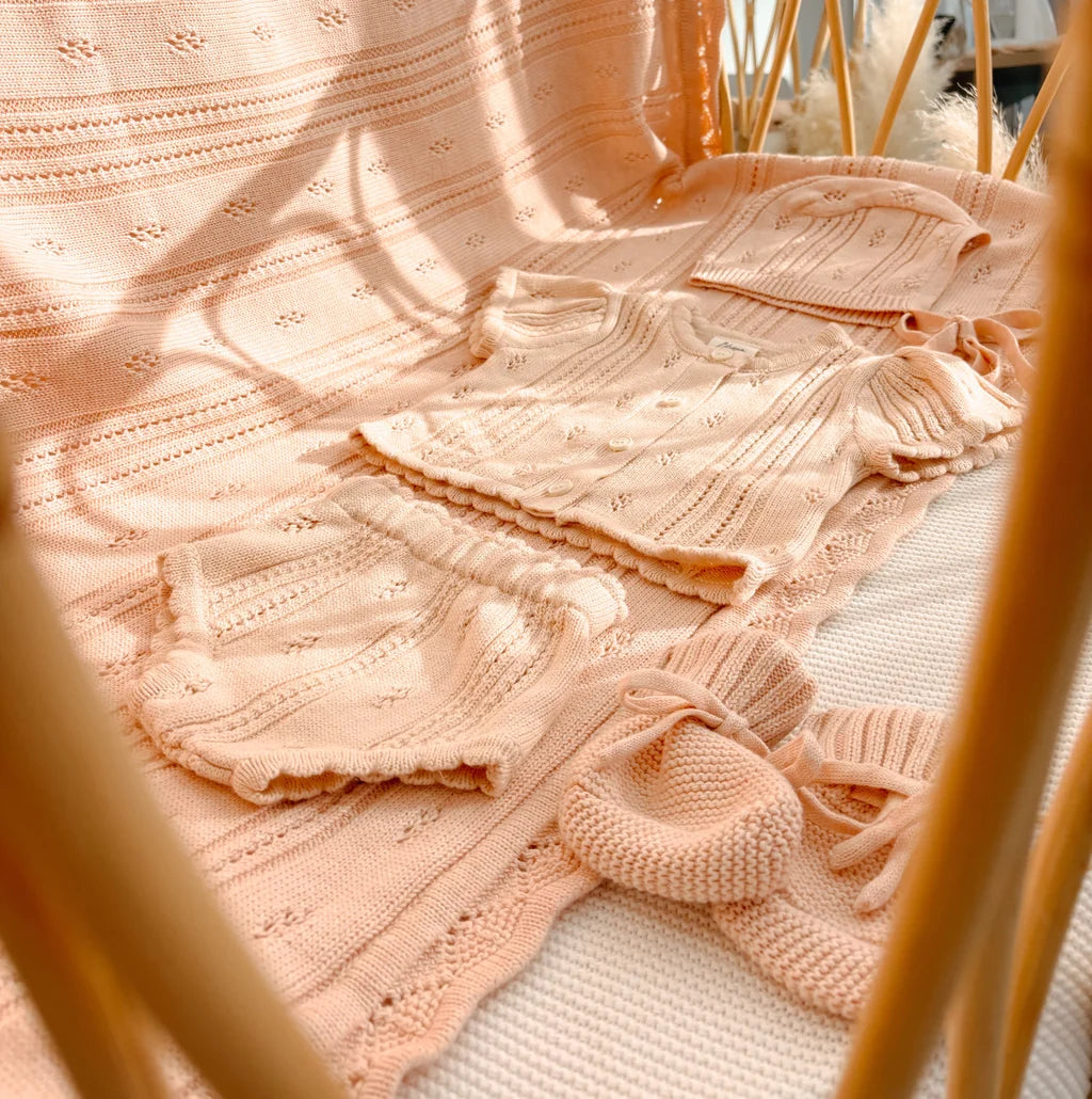 Blossom & Pear Margot Shortie Set Pink Lemonade