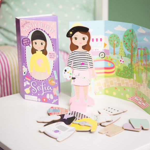 Magnetic Dress Up Doll ~ Sofia