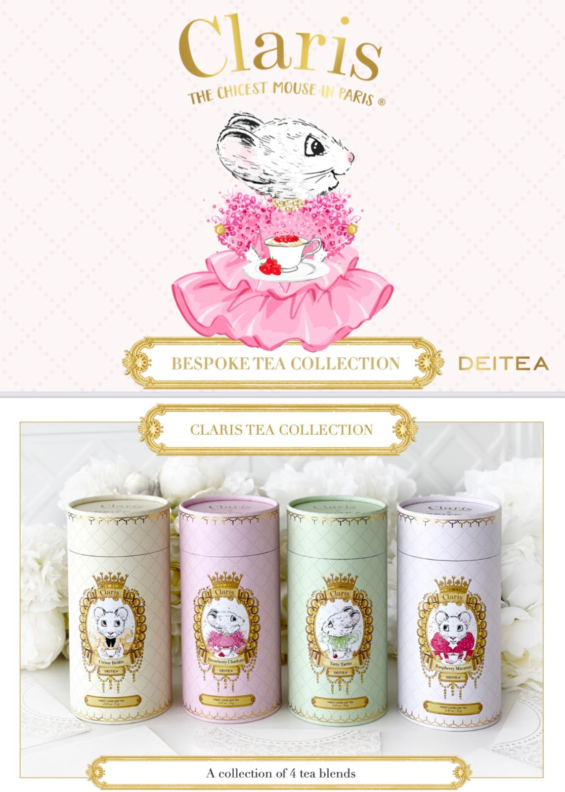 Claris Tea Crème Brûlée